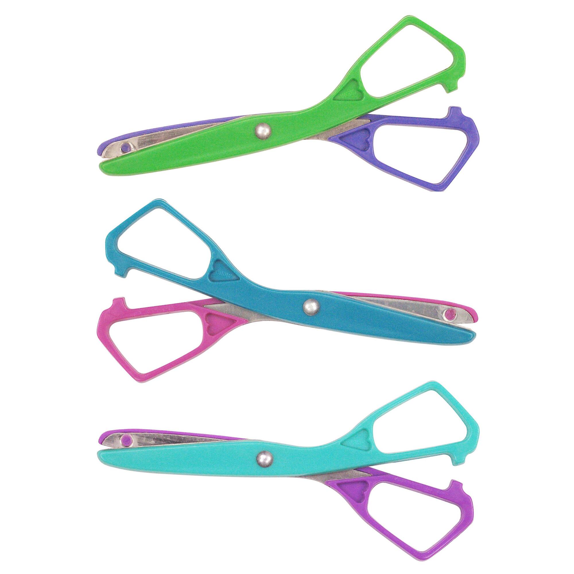 Westcott® Economy 5.5” Blunt Plastic Safety Scissors, 24 Pack